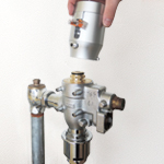 本体を取り付け